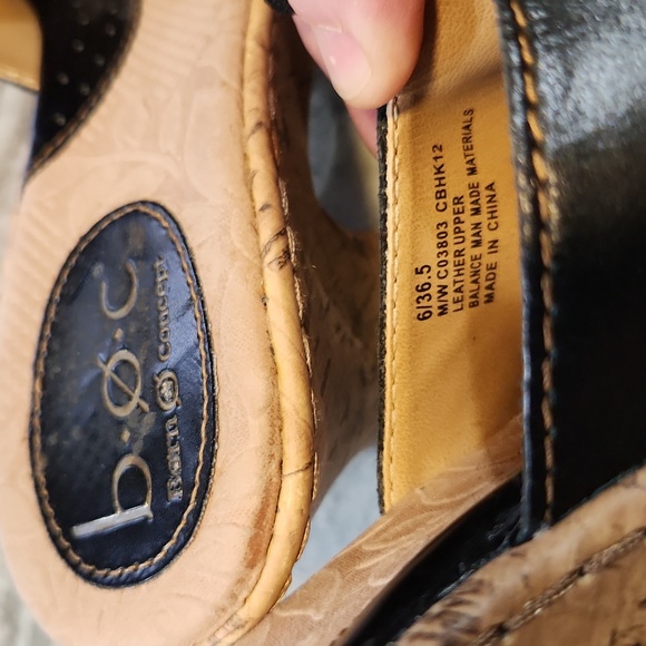 Born leather flower shoes - Picture 5 of 6